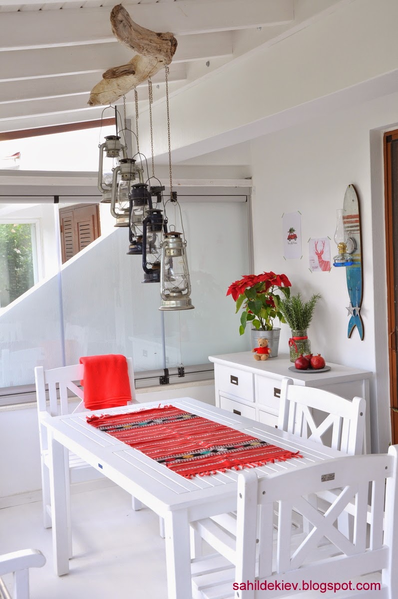 Sahildeki Ev Yeşiller Kırmızılar../ New Year colors&hellip;