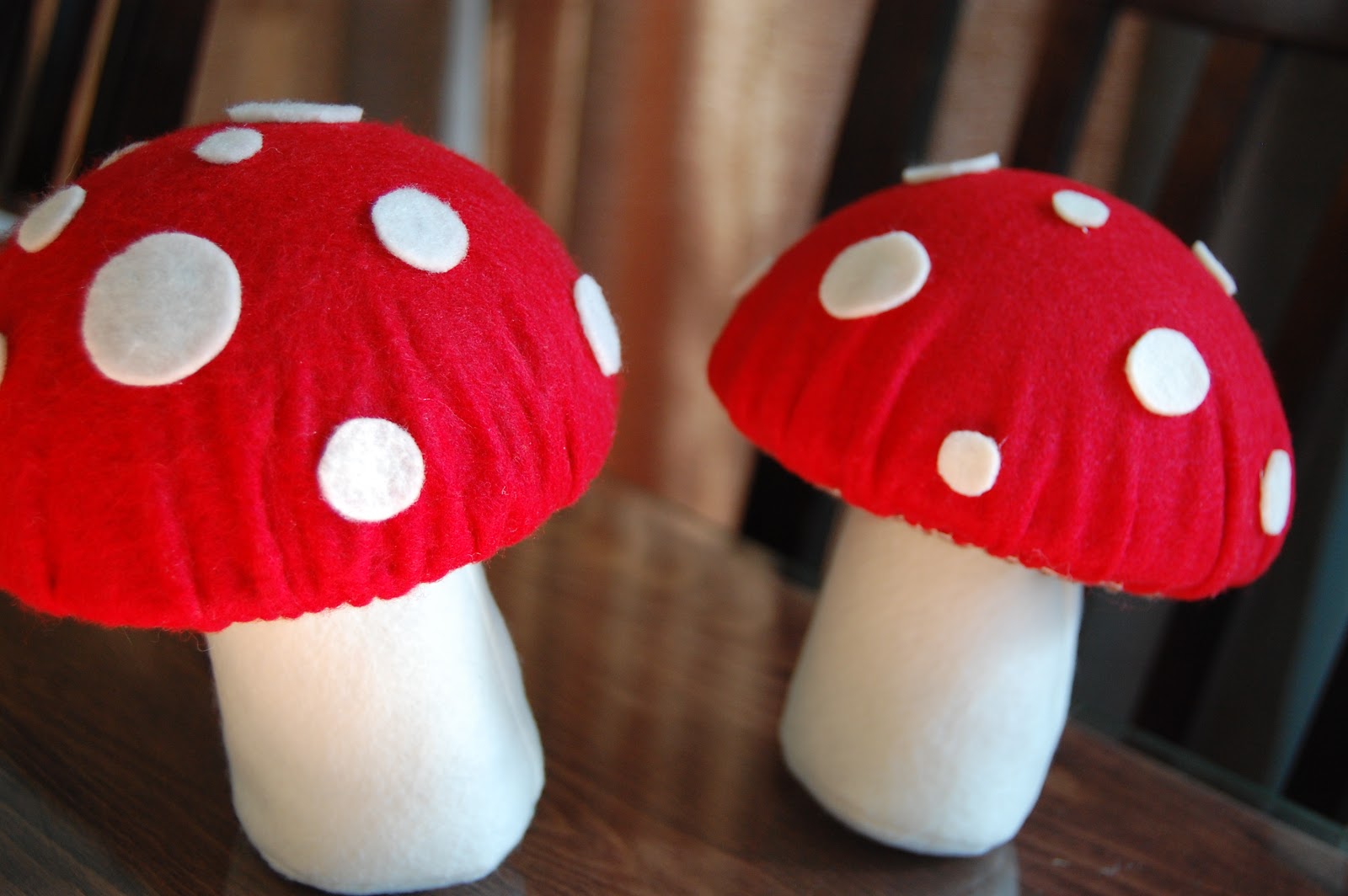 "C" is for Crafty Felt Mushroom Tutorial