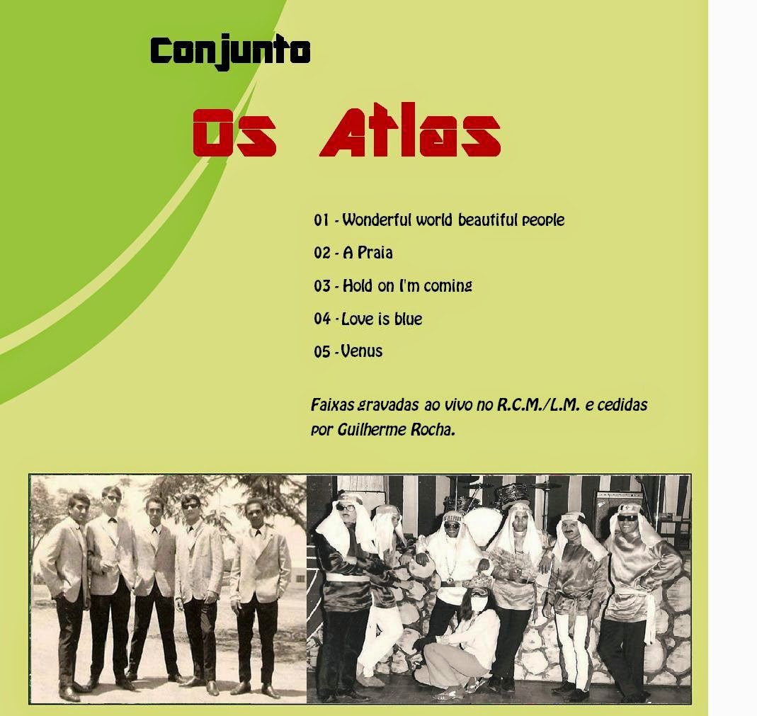   Conjunto Os Atlas (1969) Back