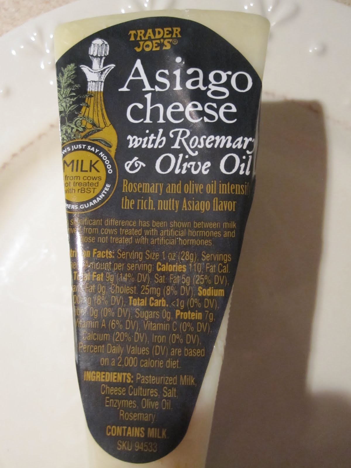 Cannundrums Cheese Morbier, Goat Milk Brie and Asiago with Rosemary