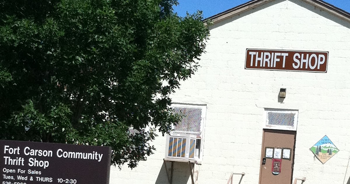My Experiences with the 59th MP CO Fort Carson Thrift Shop