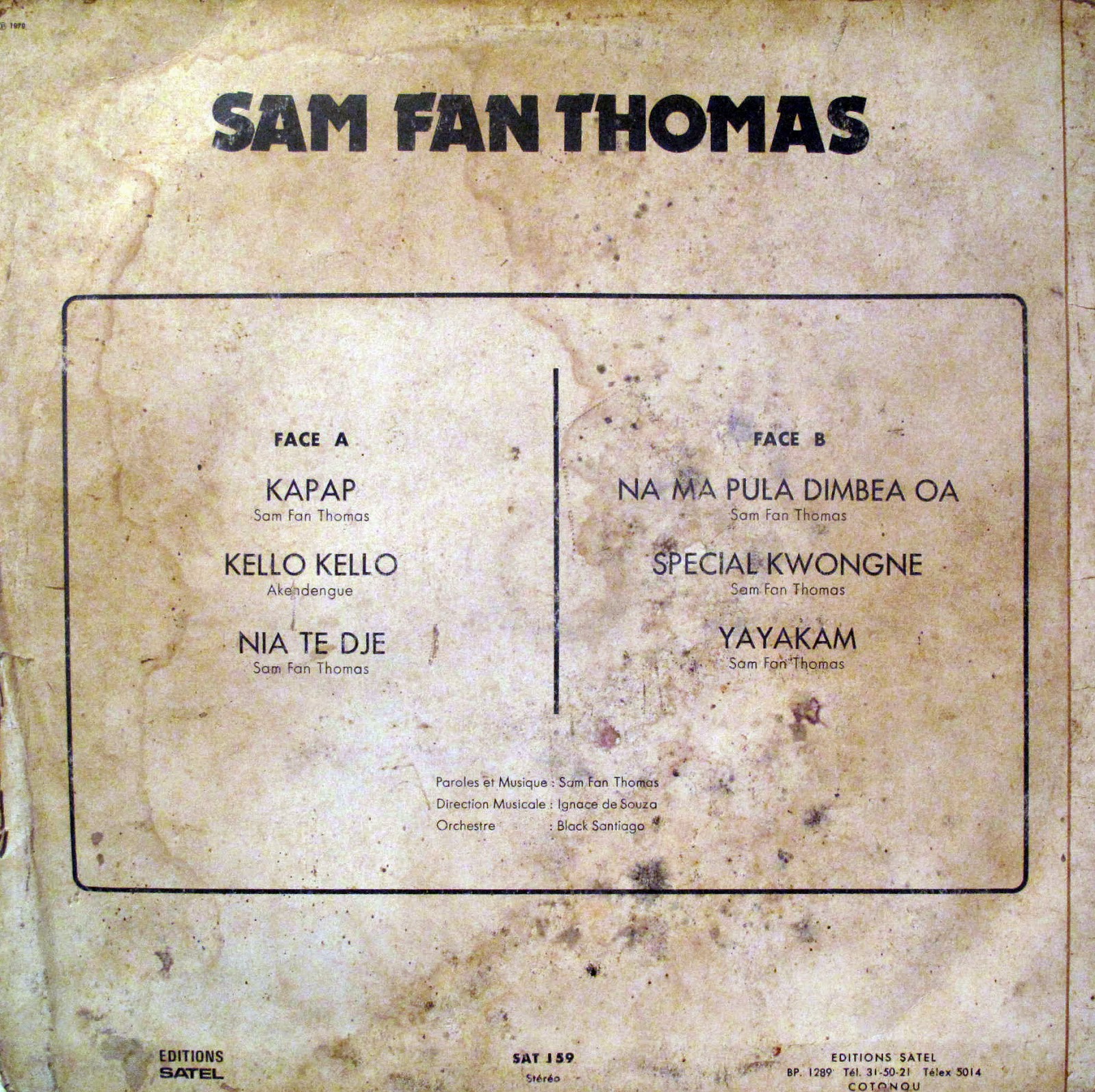  Sam Fan Thomas & Orchestre Black Santiago SAT%2B159%2B1