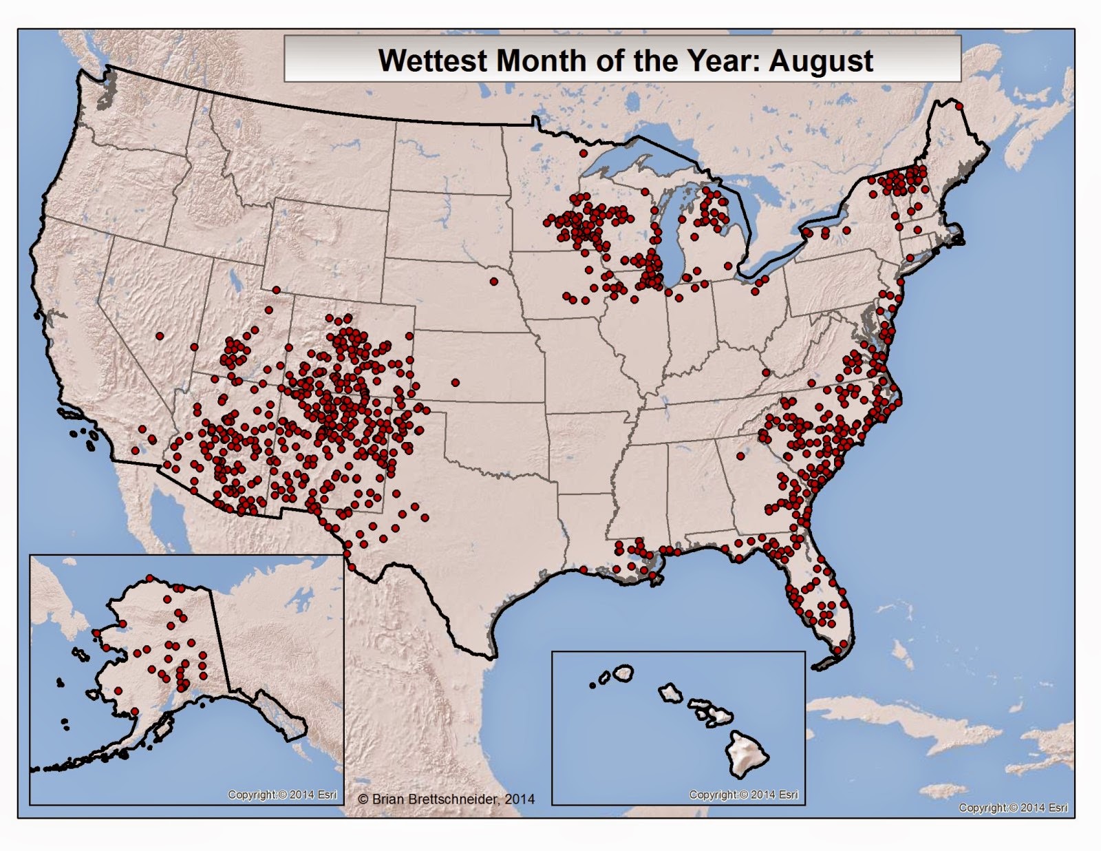 Brian B's Climate Blog September 2014