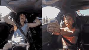 Four Girls rides shotgun on drag racing supercars! Four Girls rides shotgun on drag racing supercars!