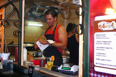 Az utolsó tésztatölcsérek egyike (Kolbice)