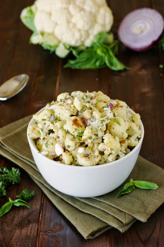 Roasted Cauliflower Salad The Kitchen is My Playground