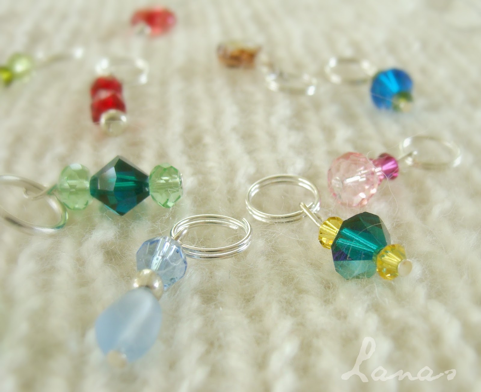 Lanas de Ana Elegant Knitting Markers