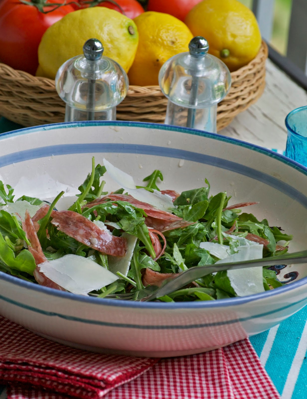 more than burnt toast Puglian Barley Salad with Pecorino Cheese and