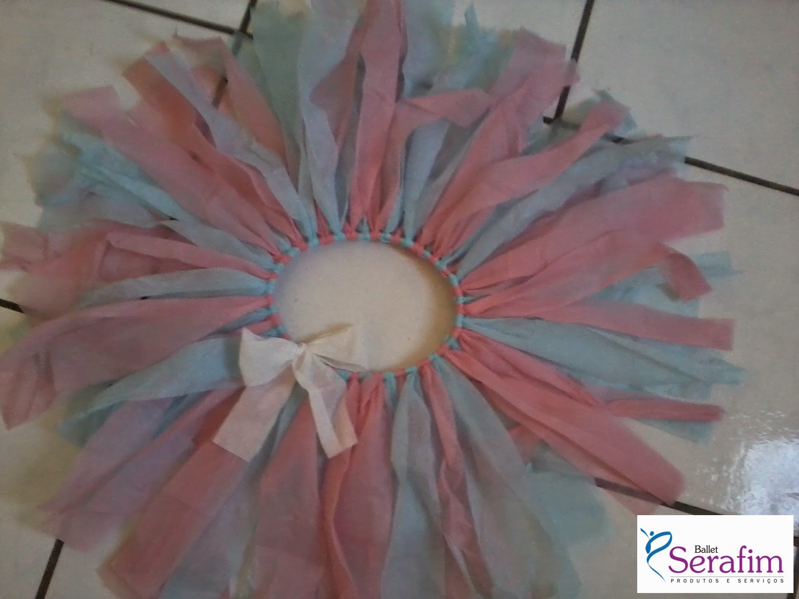 saia de tnt colorida