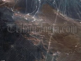Satelit Google Rekam Obyek Misterius di Gurun Gobi