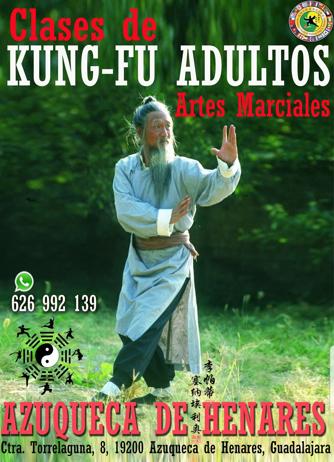 Kung-Fu Cursos y Clases, Infantil y Adultos - Azuqueca de henares - España.