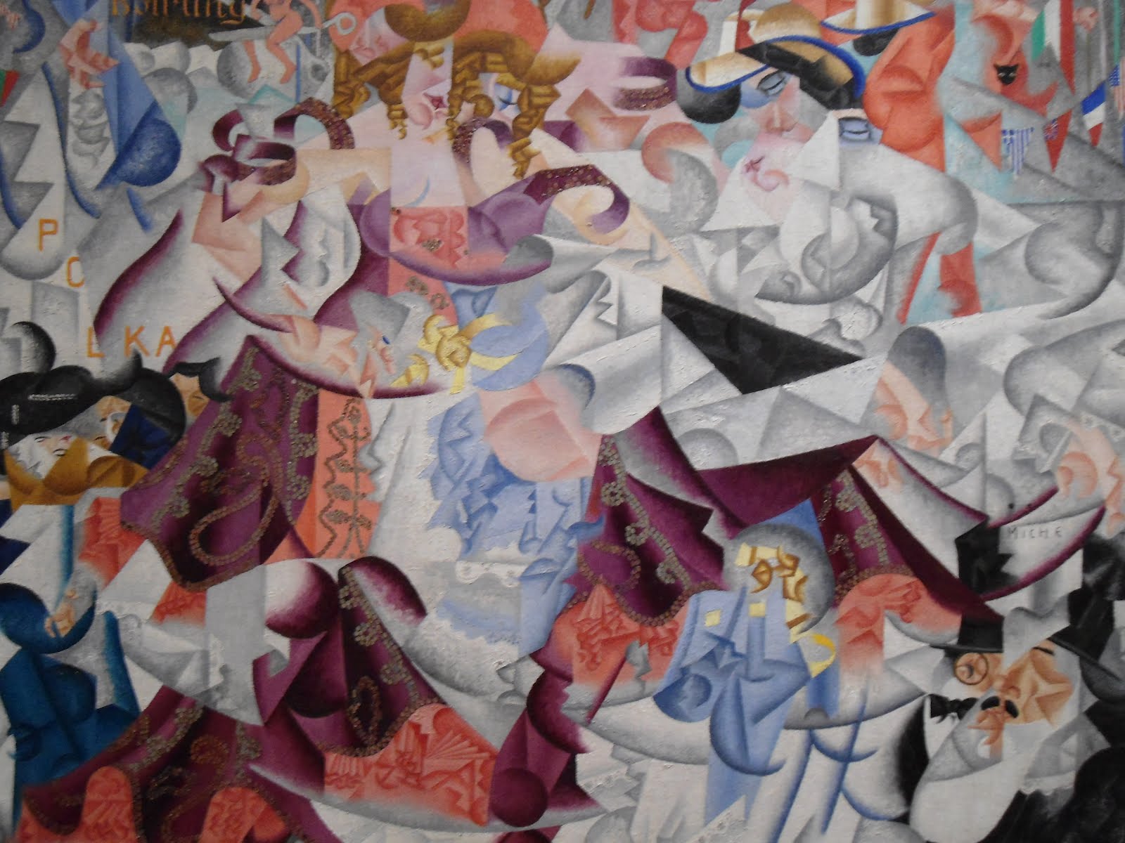 «Голубая танцовщица» (1912), Джино Северини