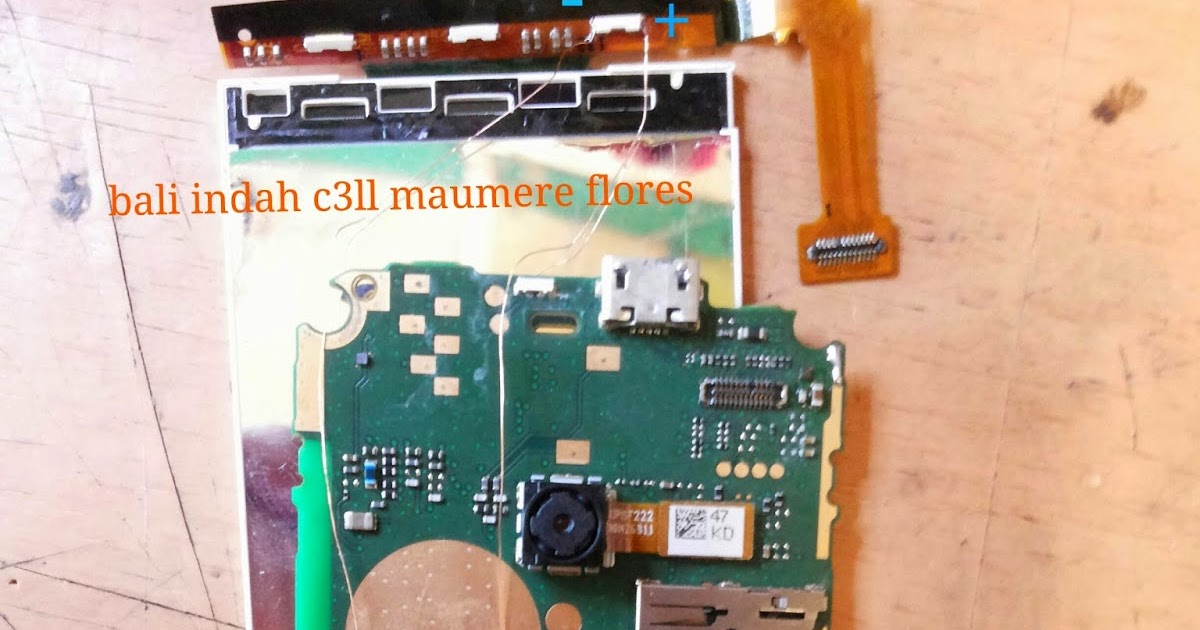 Servis Hp Nokia 220 Jumper Lampu Layar Lcd Light Jumper Lcd Light Way