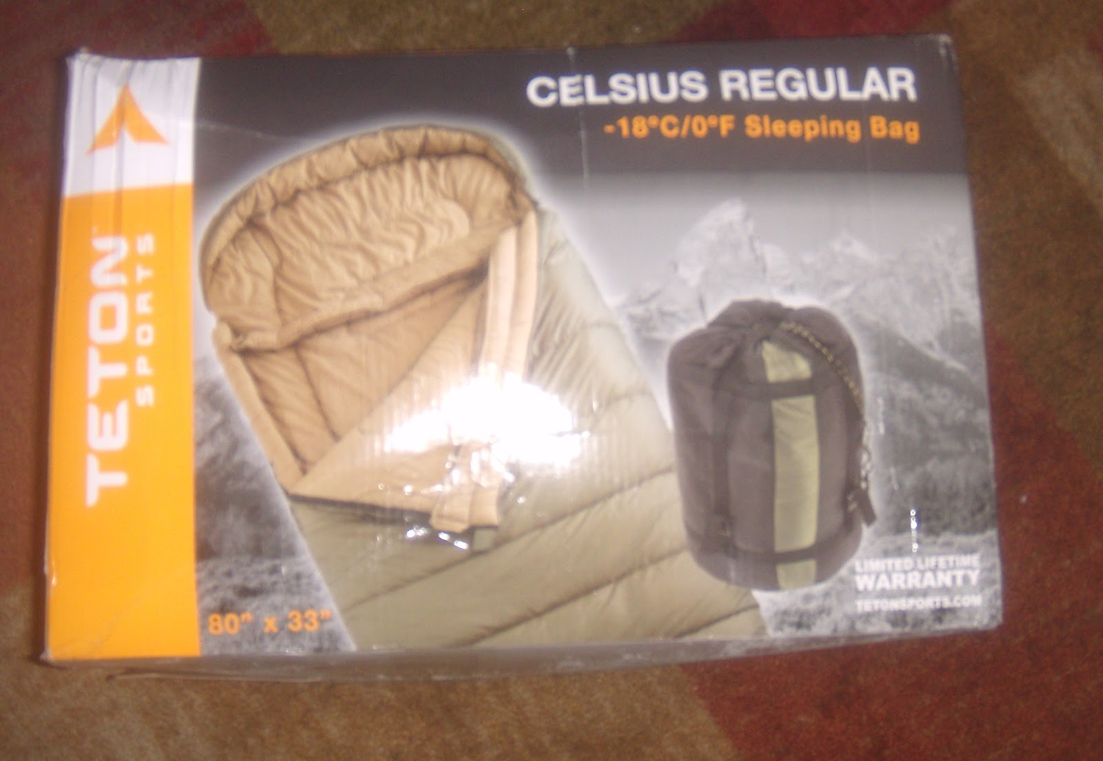 Mommie of 2 Teton Sports Celsius Regular Sleeping Bag Review and