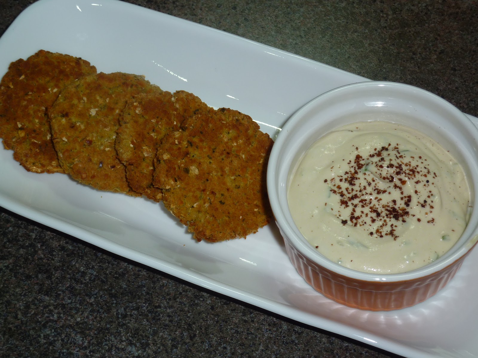 Aaha Oho Baked Falafel & Tahini Dip