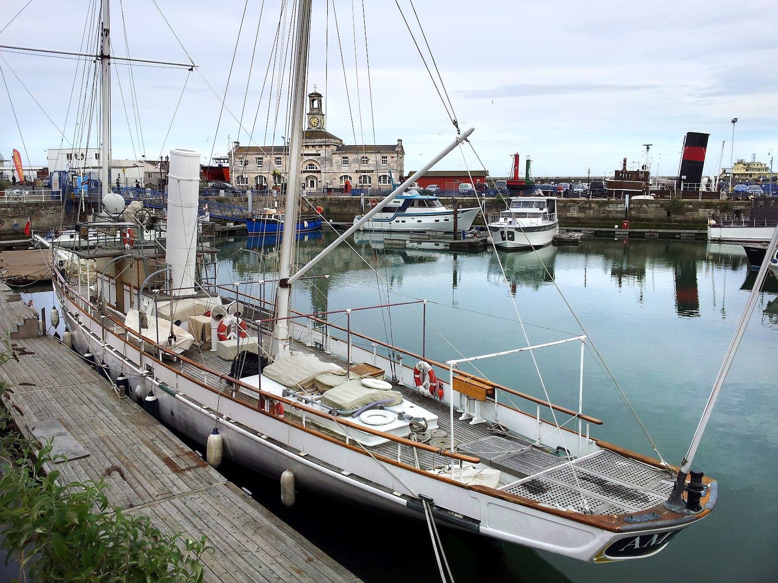 British screw schooner Amazon and Ramsgate Maritime Museum.