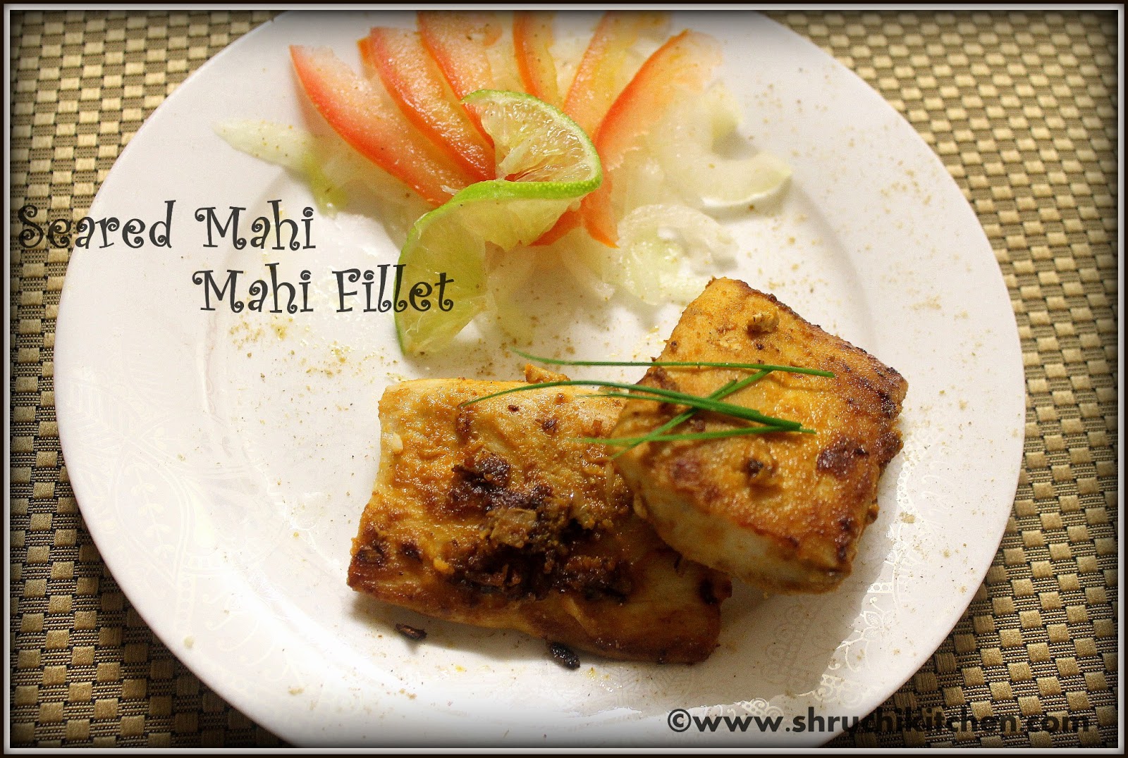 Where's the FOOOD!!!!: Seared Mahi Mahi Fillet