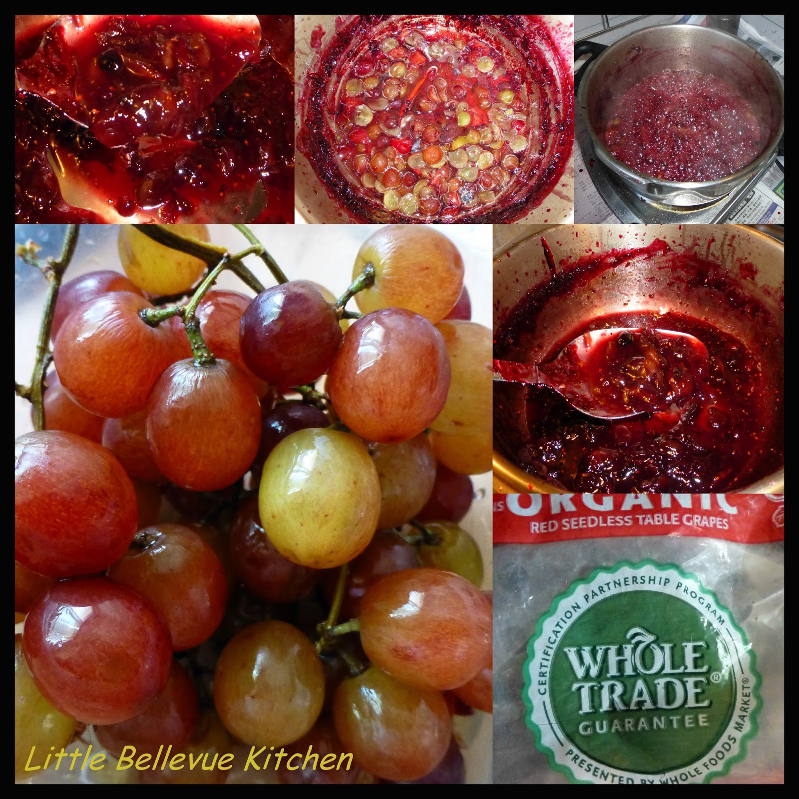 Little Bellevue Kitchen Red Seedless Grape Jam
