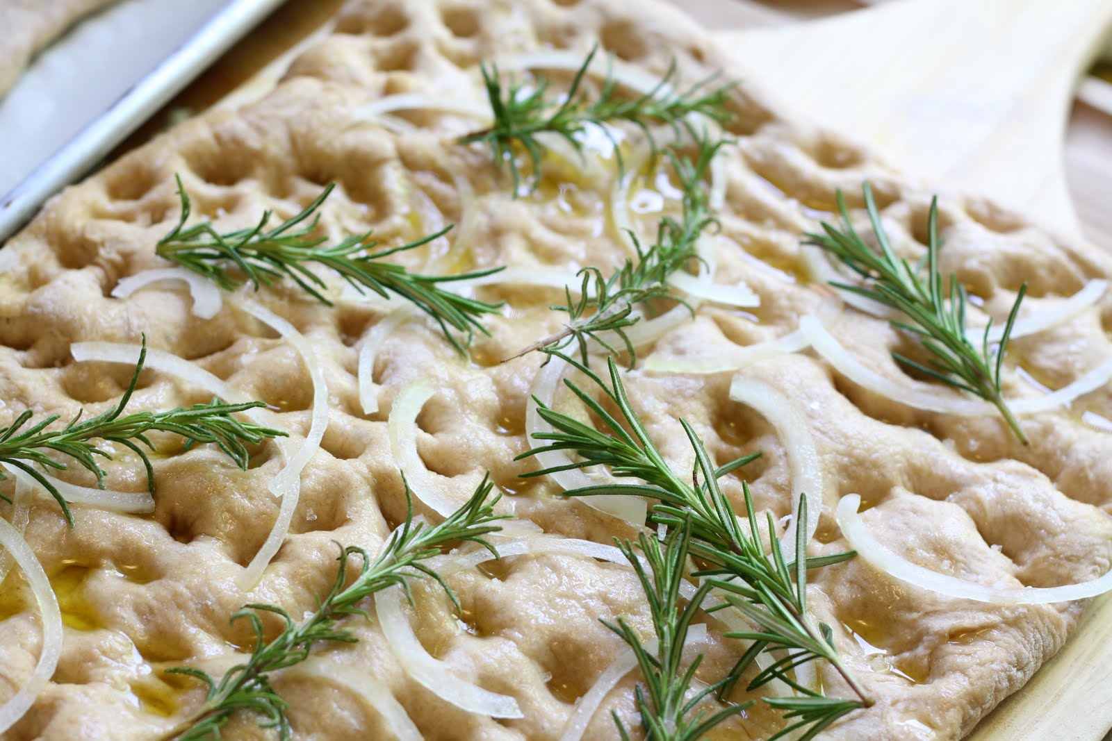 ShowFood Chef What The Focaccia with Rosemary/Onions/Tomato