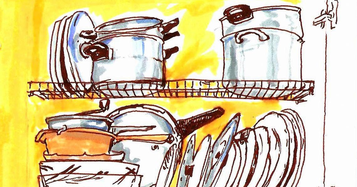 Urban Sketchers Spain. El mundo dibujo a dibujo.: Mundo cocina.