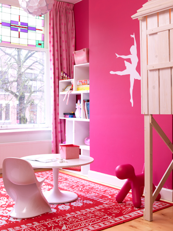 Decoración y Afinidades: Paredes color Fucsia