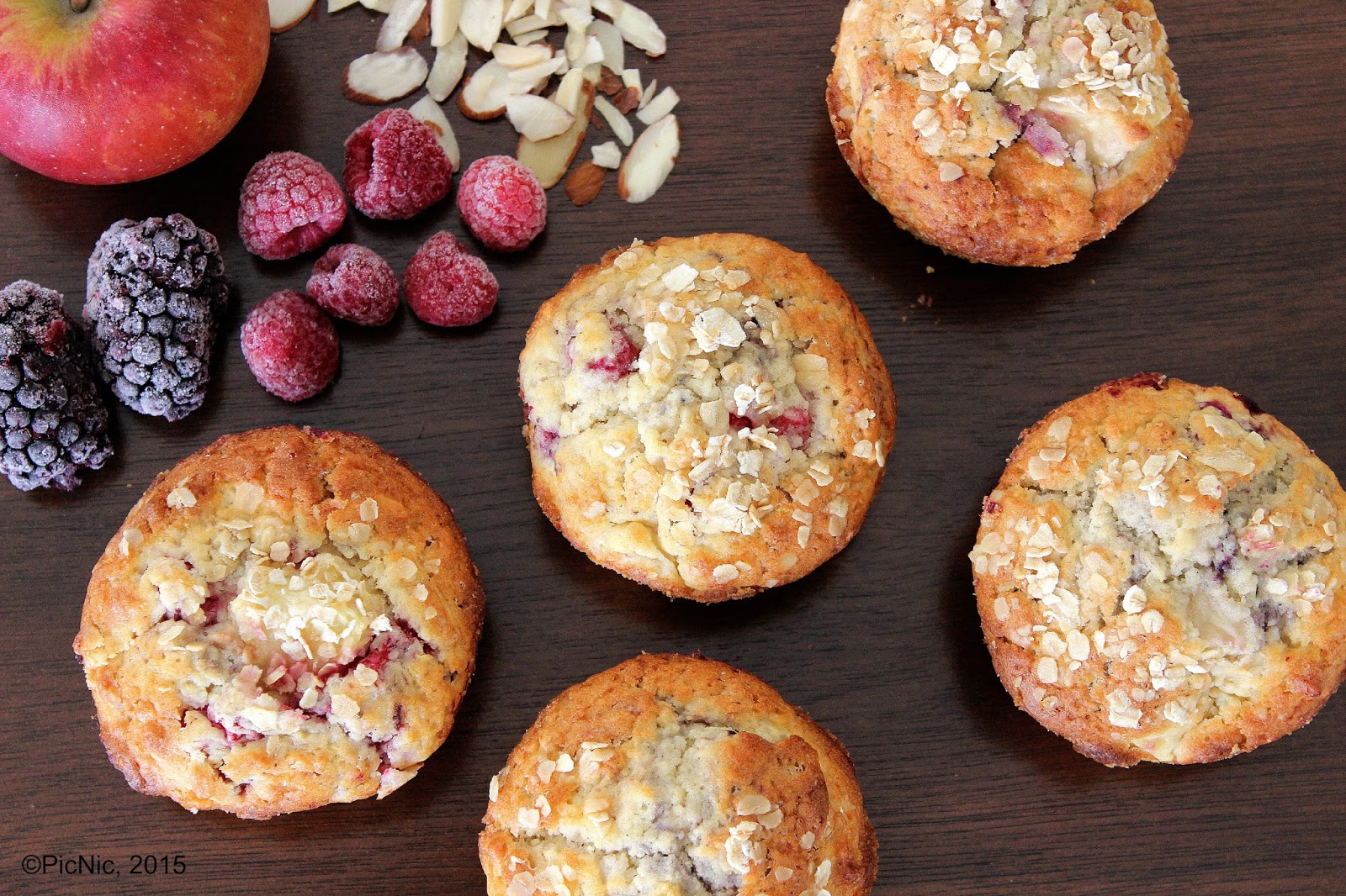 PicNic Fruit 'n Nut Muffins