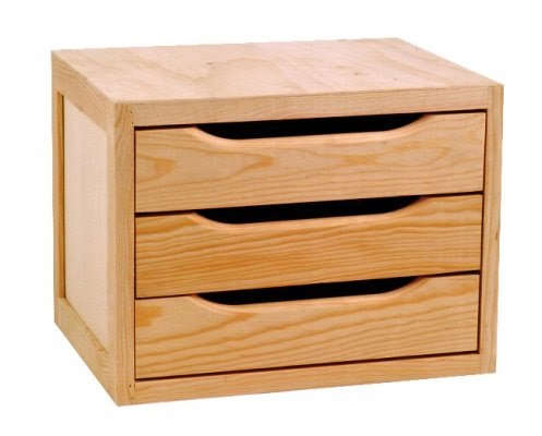 Telas, Cajas y Tinajas: cajonera organizadora