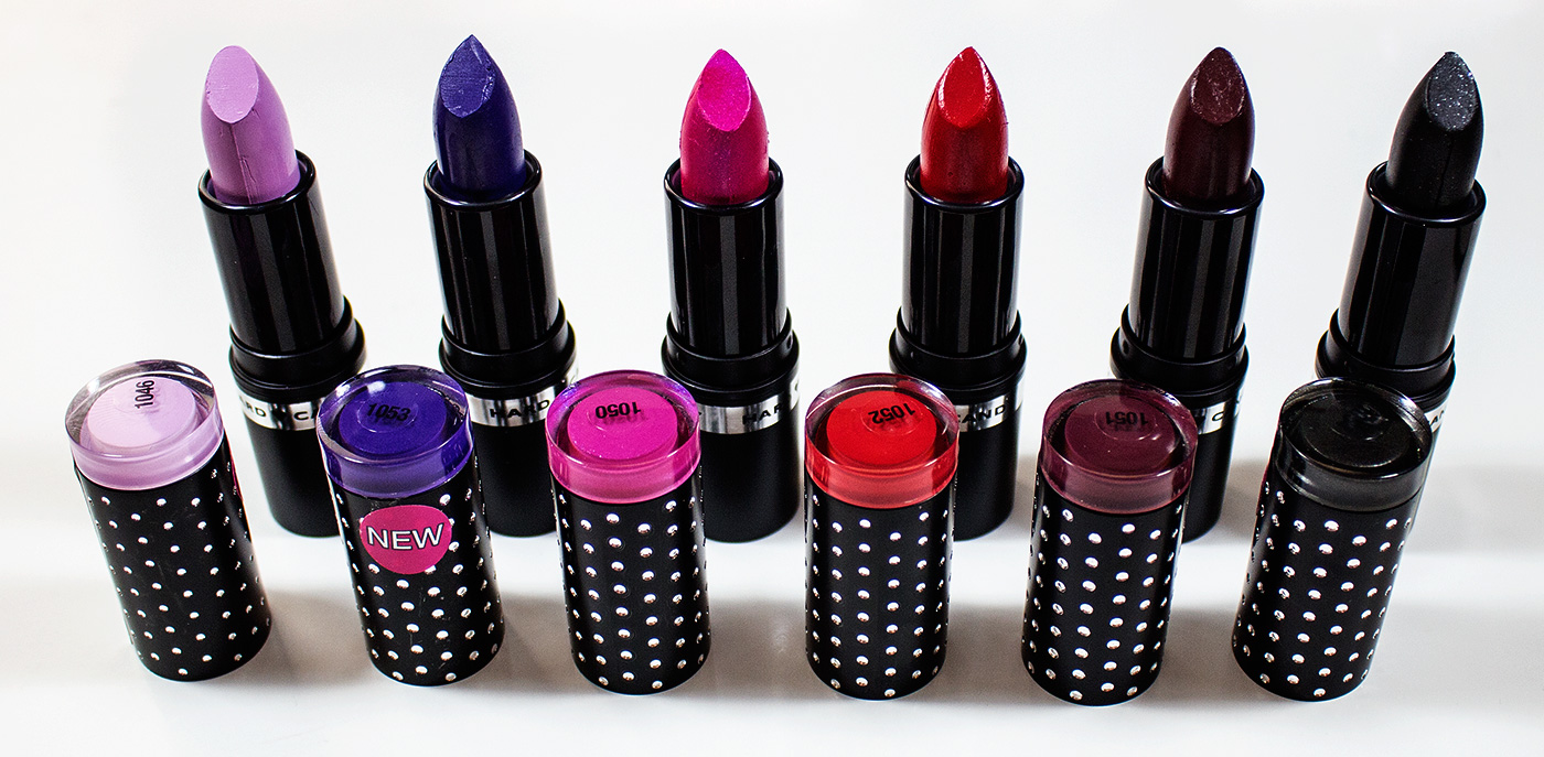 WARPAINT and Unicorns Hard Candy Fierce Effects Lipsticks in Chalkin