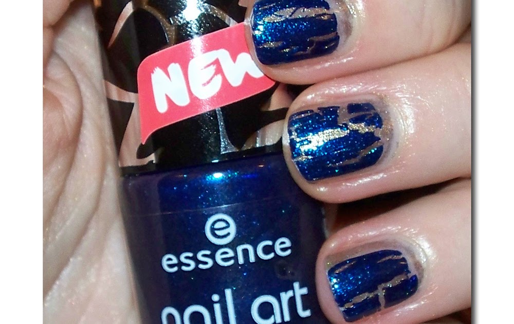 Sonia Verardo Nail Art Cracking Top Coat Nail Polish by Essence REVIEW