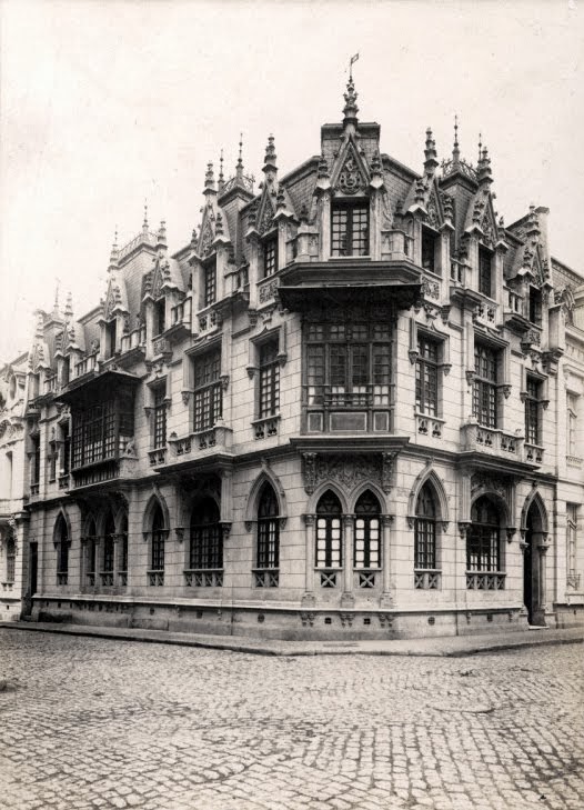 1908, mansión neogótica perteneciente a Francisco Valdés Vergara, Barrio Dieciocho