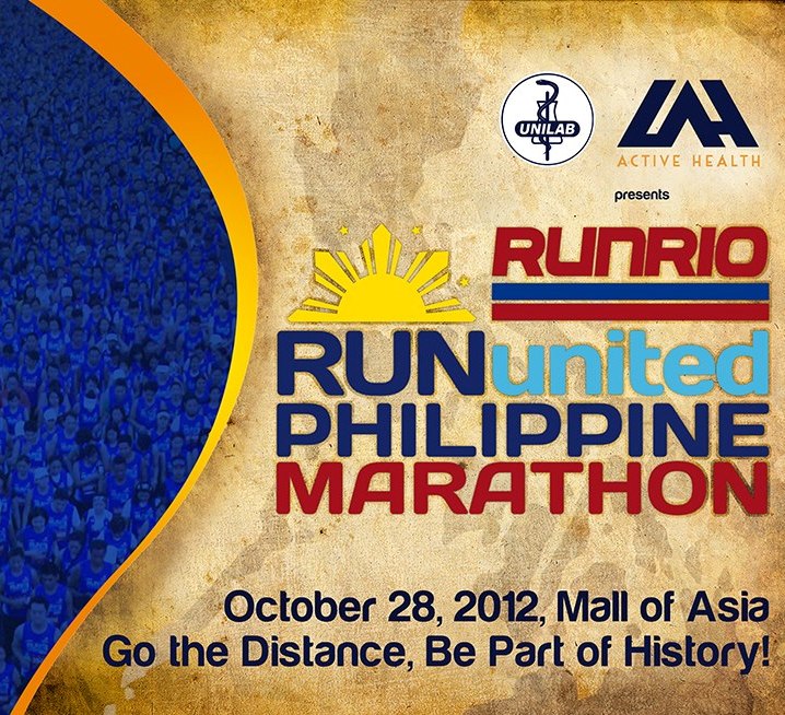 Deemen Runner Run United Philippine Marathon on October 28, 2012