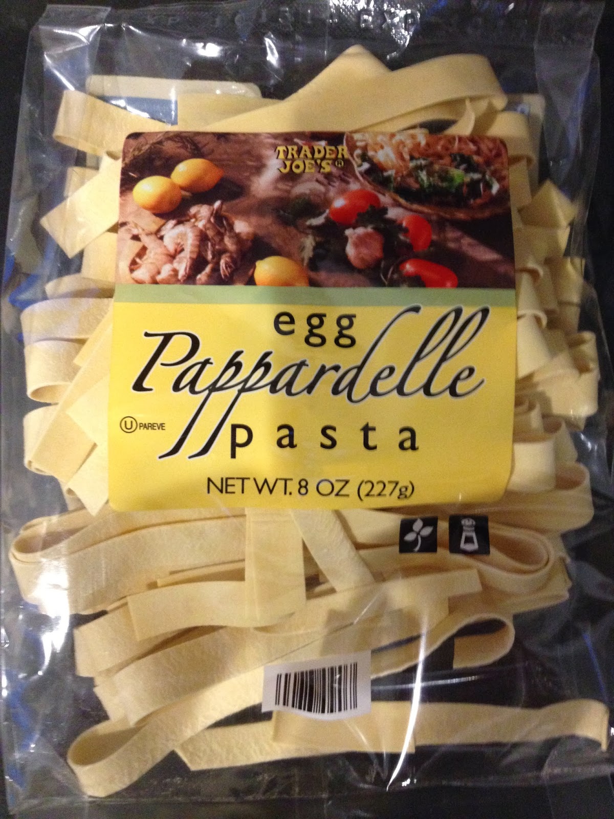 Pappardelle with Zucchini, Mushrooms, and Marinara bowl of delicious!