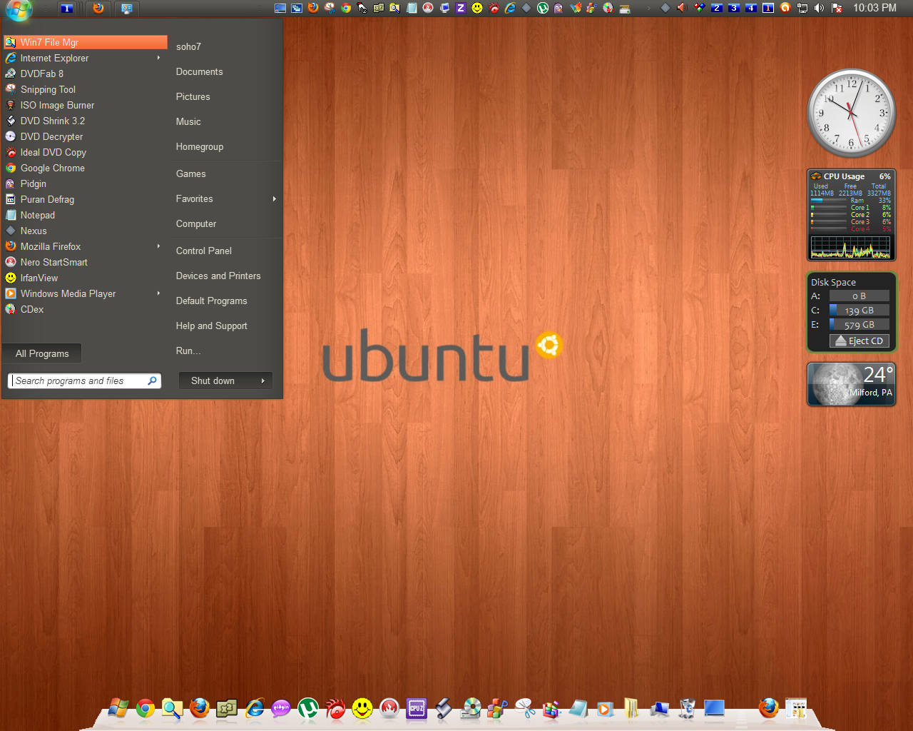 Ubuntu to Windows 7 - Microsoft Community