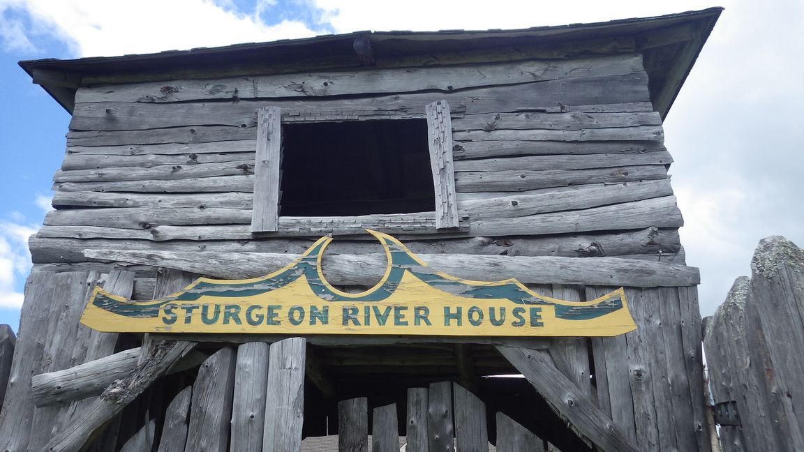 Dave'n'Kathy's Vagabond Blog Sturgeon River House Museum & Wetlands Hike