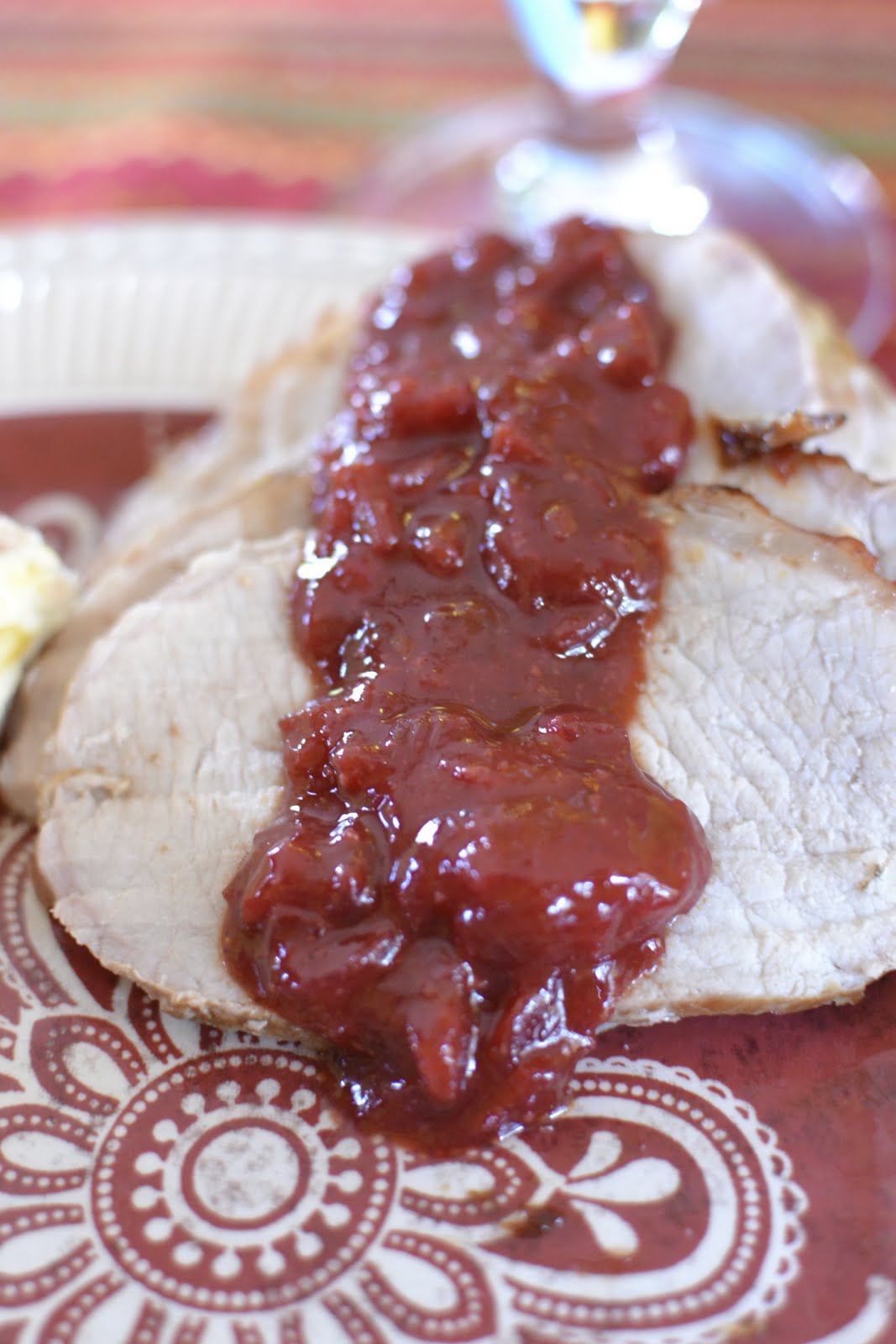 "Pointless" Meals Roast Pork With Plum BBQ Sauce