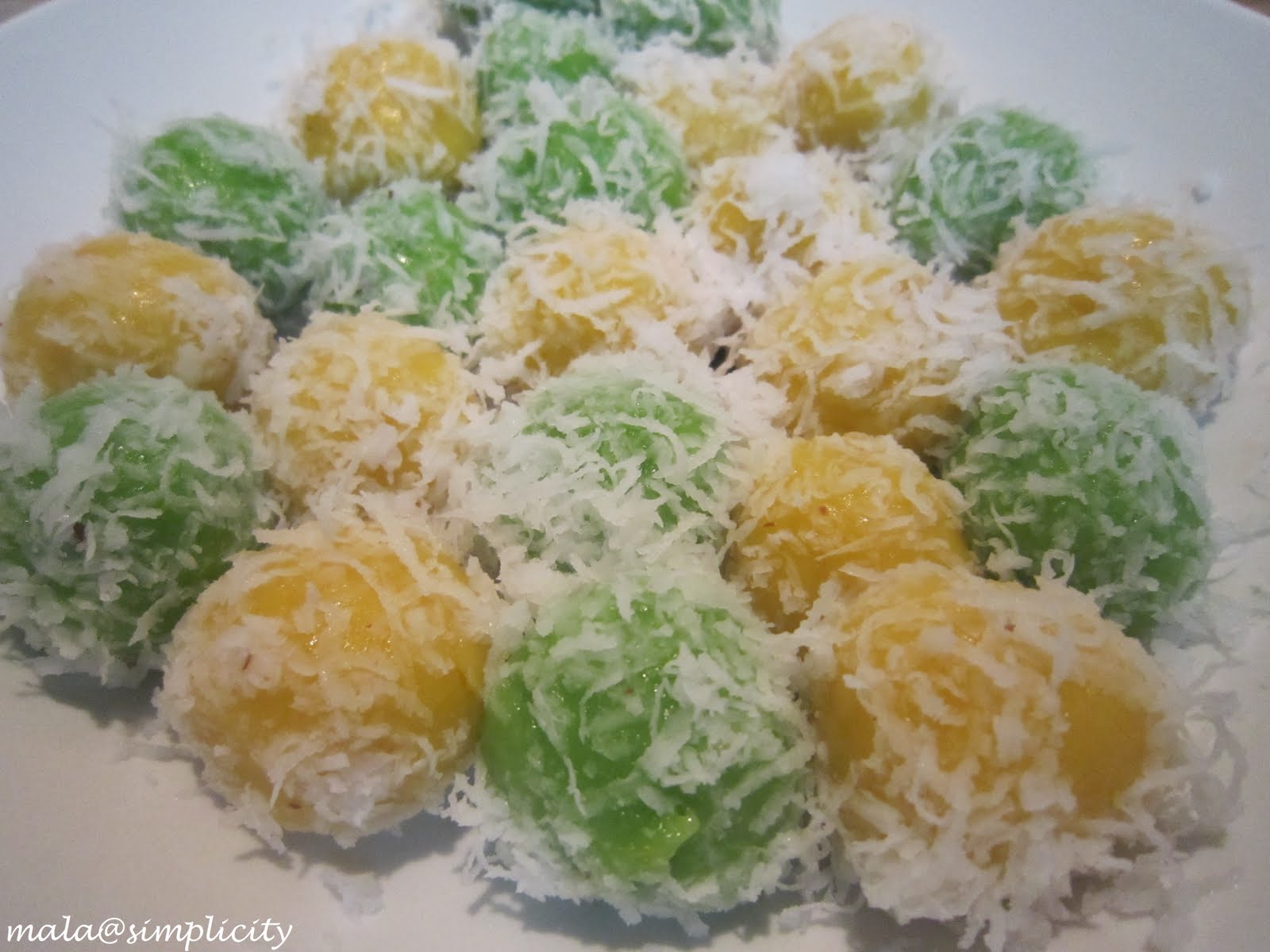 Resepi Kuih Buah Melaka Ubi Keledek