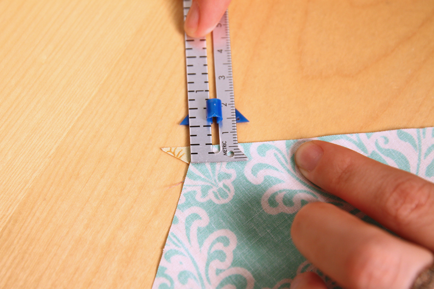 Pat Bravo Design Piecing triangles in quilts