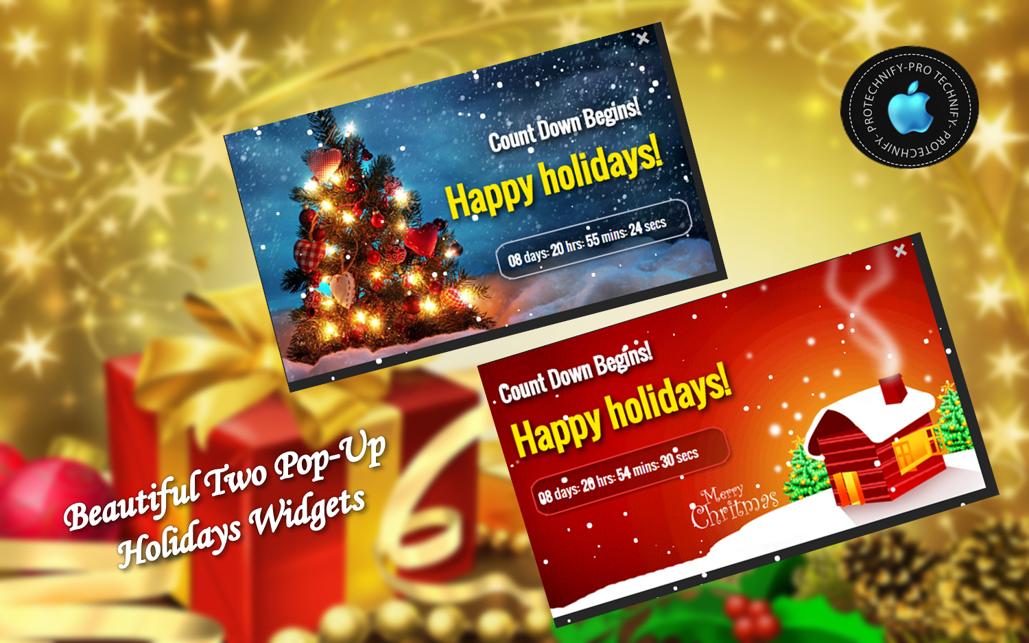 Add Free Christmas Countdown Clock Widget PRO TECHNIFY