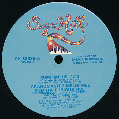 Grandmaster Melle Mel & The Furious Five – Pump Me Up (1985, VLS, 320)