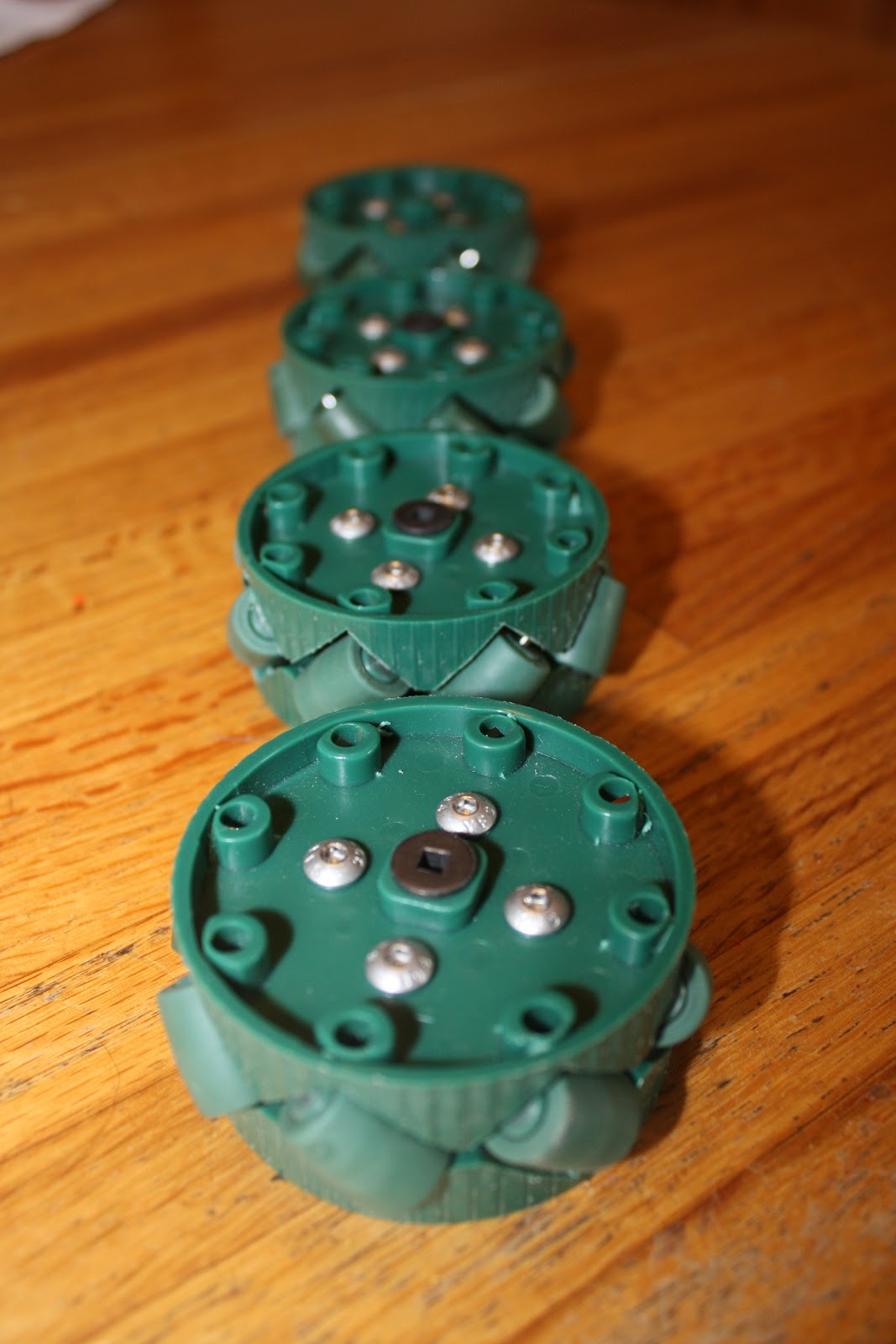 Green Egg Robotics News GER's Mecanum Wheels from VEX Parts