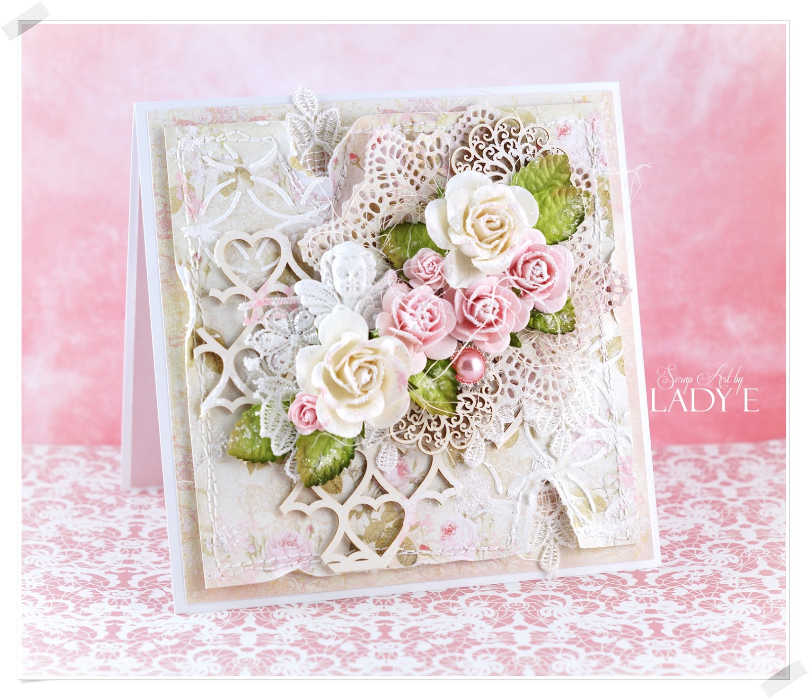 wild orchid crafts romantic shabby chic card video tutorial wild orchid crafts romantic shabby chic card video tutorial