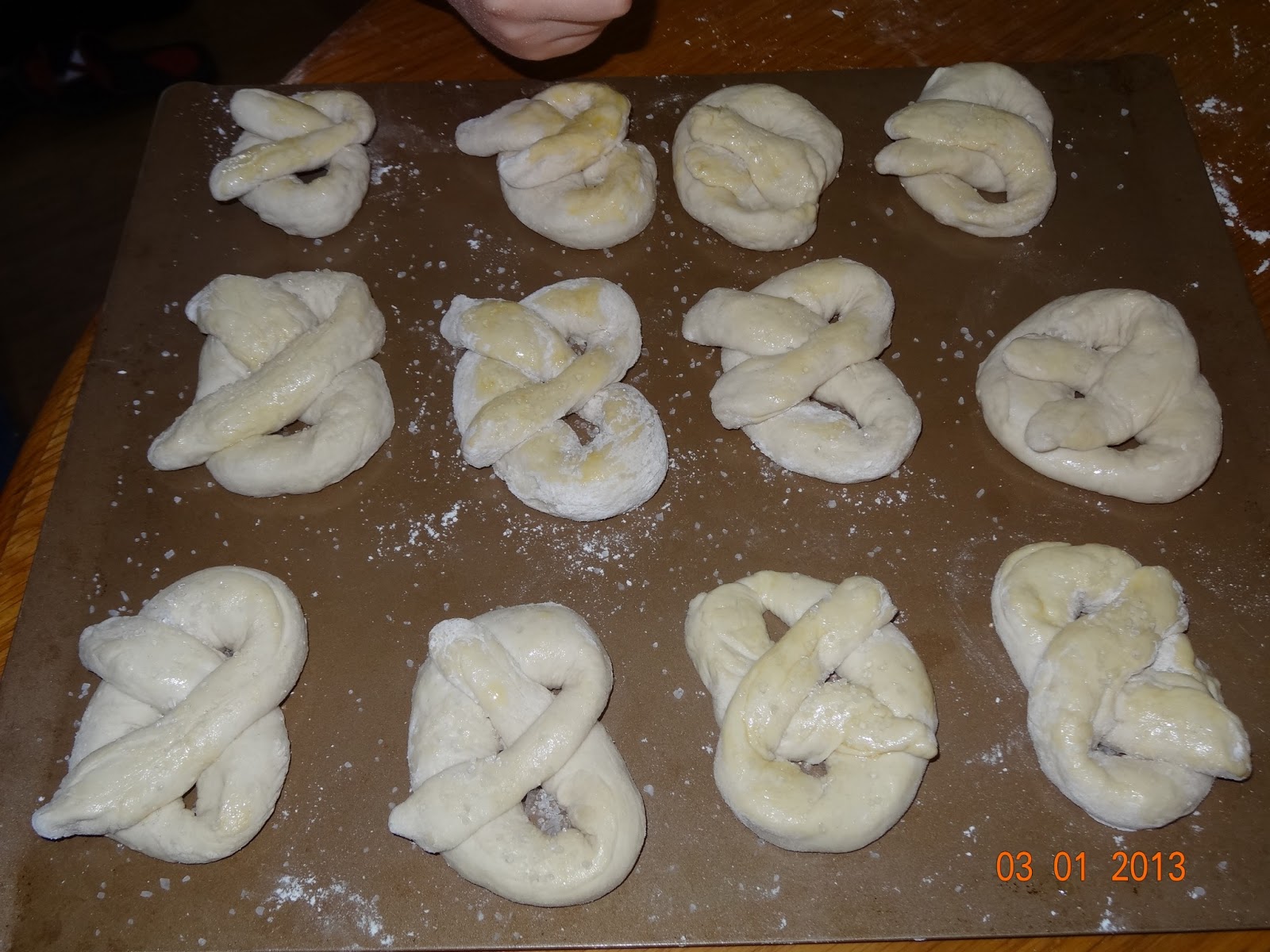 Mountain of Grace Homeschooling Pretzels for Lent