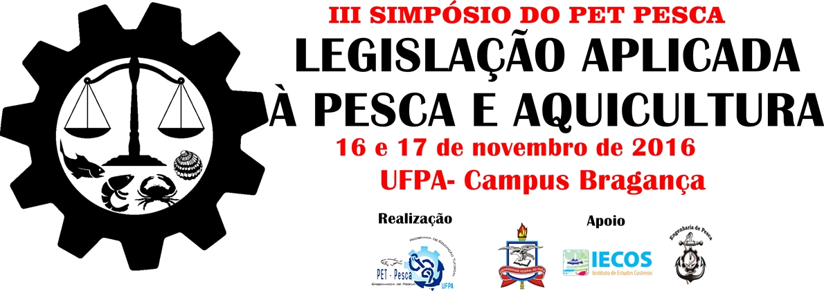  Simpósio do PET-Pesca: Legislação Aplicada à Pesca e Aquicultura