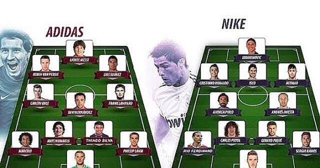 nike vs adidas soccer