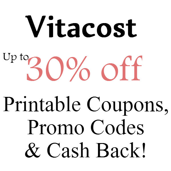 10 off Vitacost Promo Code 2021 Printable Coupons InStore