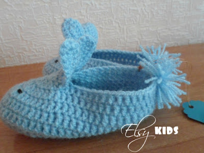 тапки для деток зайки