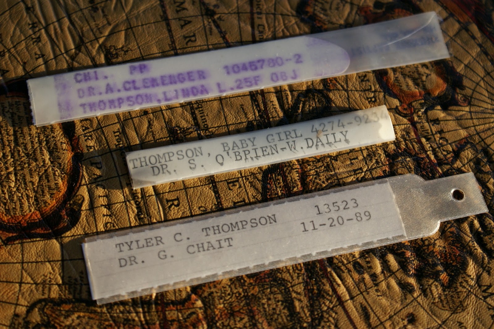 Reminisce... baby ID bracelets