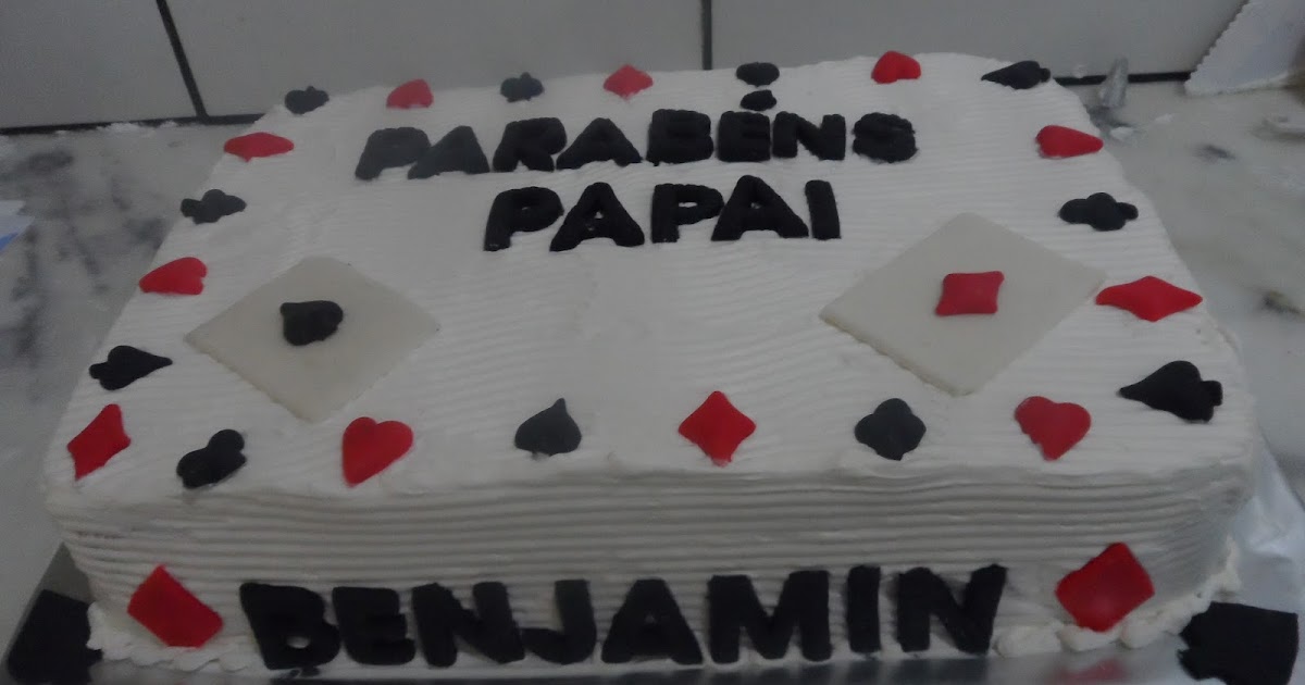 Glaise Rodrigues Cake Designer: Bolo de cartas de baralho