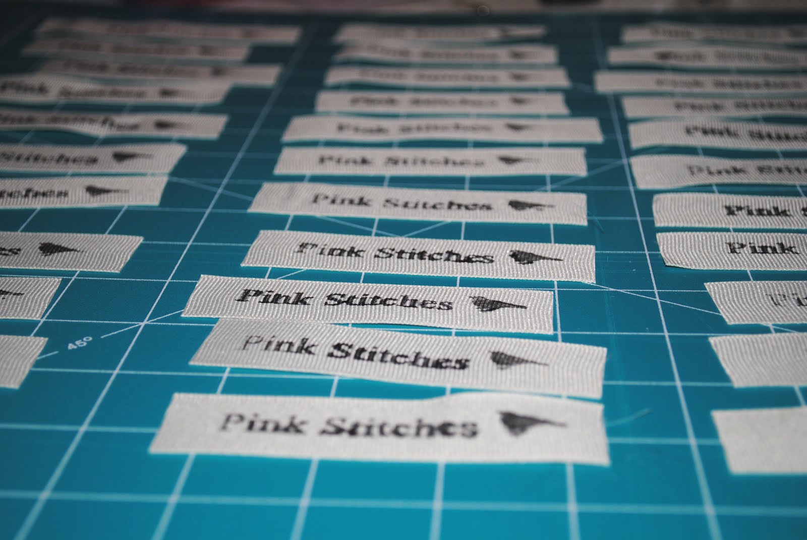 Pink Stitches How To Make Your Own Labels