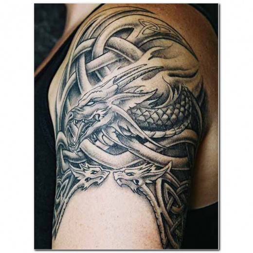 Outstanding Tribal Arm Tattoo Designs For 2012 dark tattoo designs